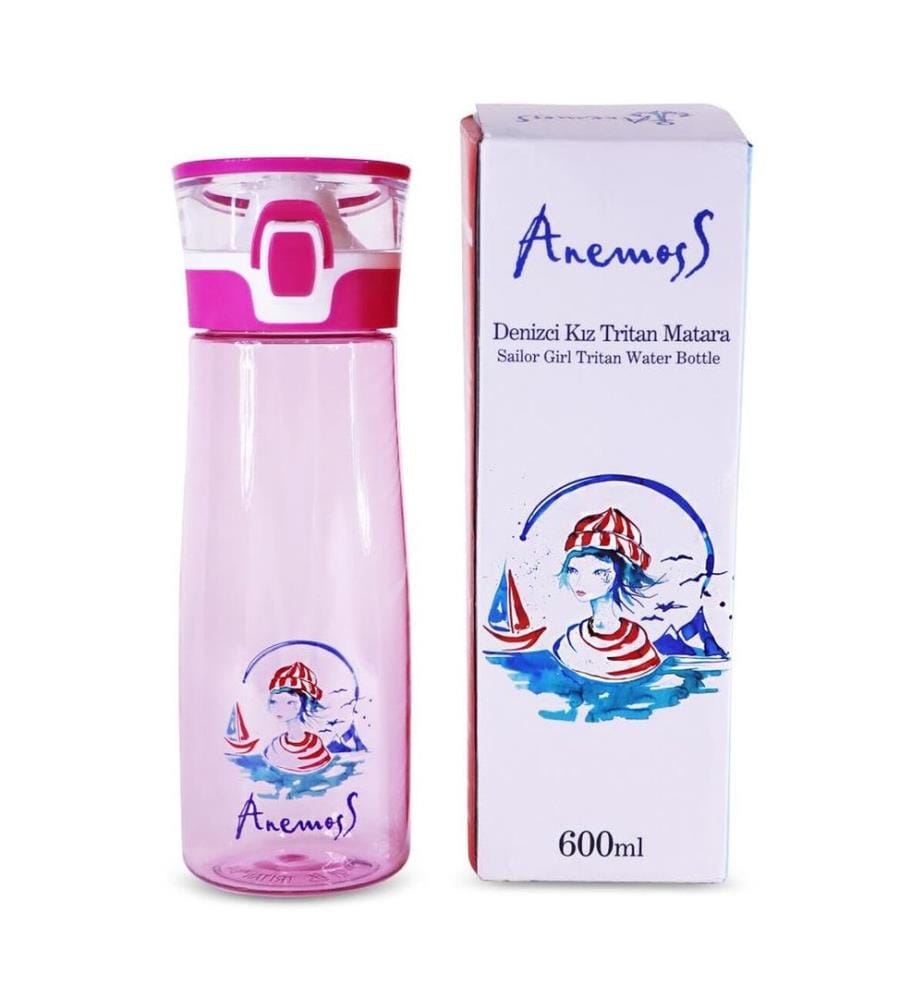 Anemoss Borraccia Sailor Girl in Tritan 600 ml - Viola