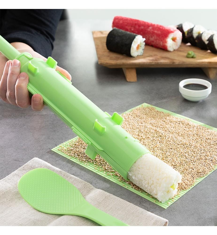 Suzooka Set per sushi da 3 pezzi - Verde