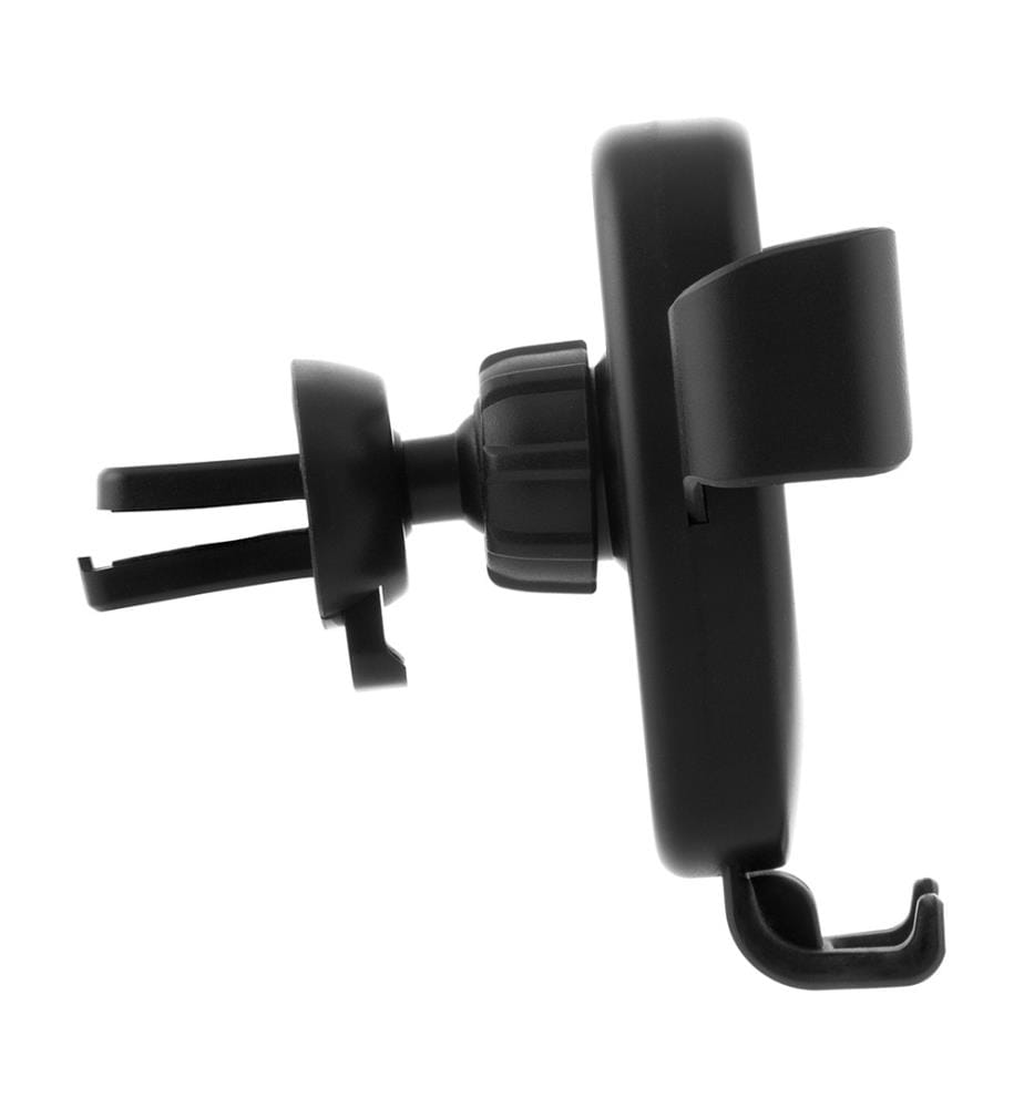 Support pour téléphone portable avec chargeur de voiture sans fil Wolder - Noir
