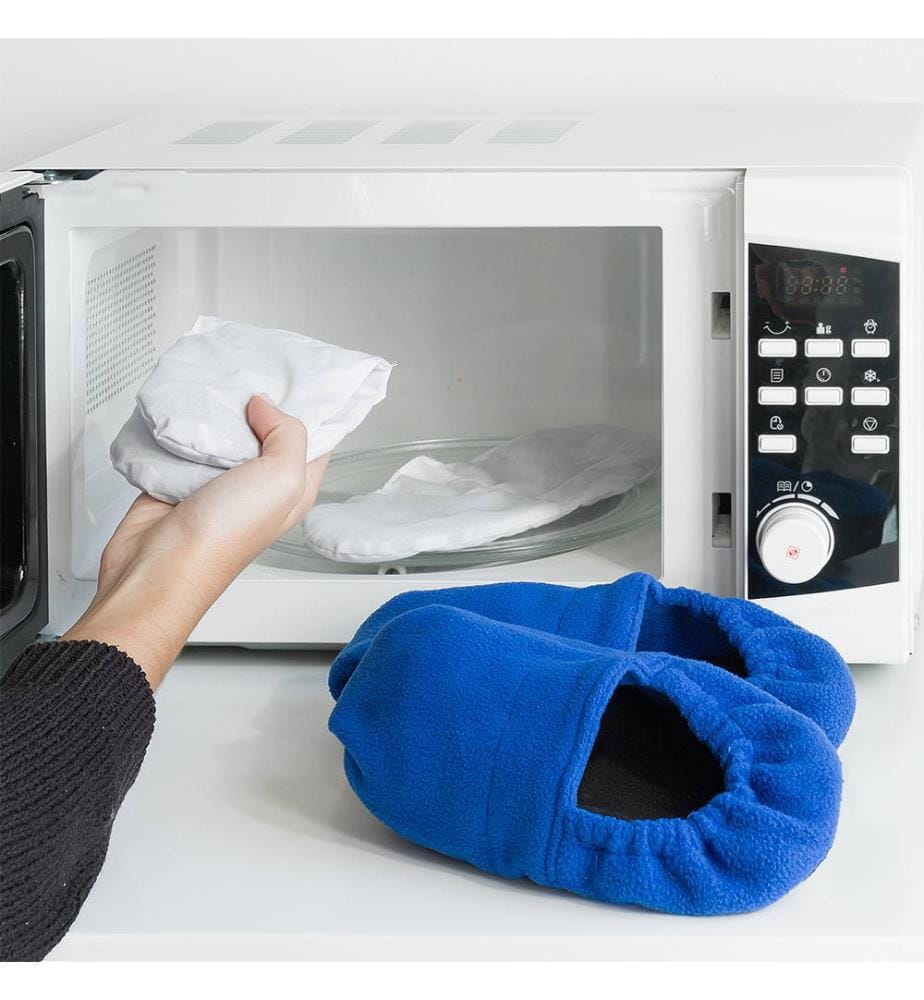 Chaussons allant au micro-ondes - Bleu