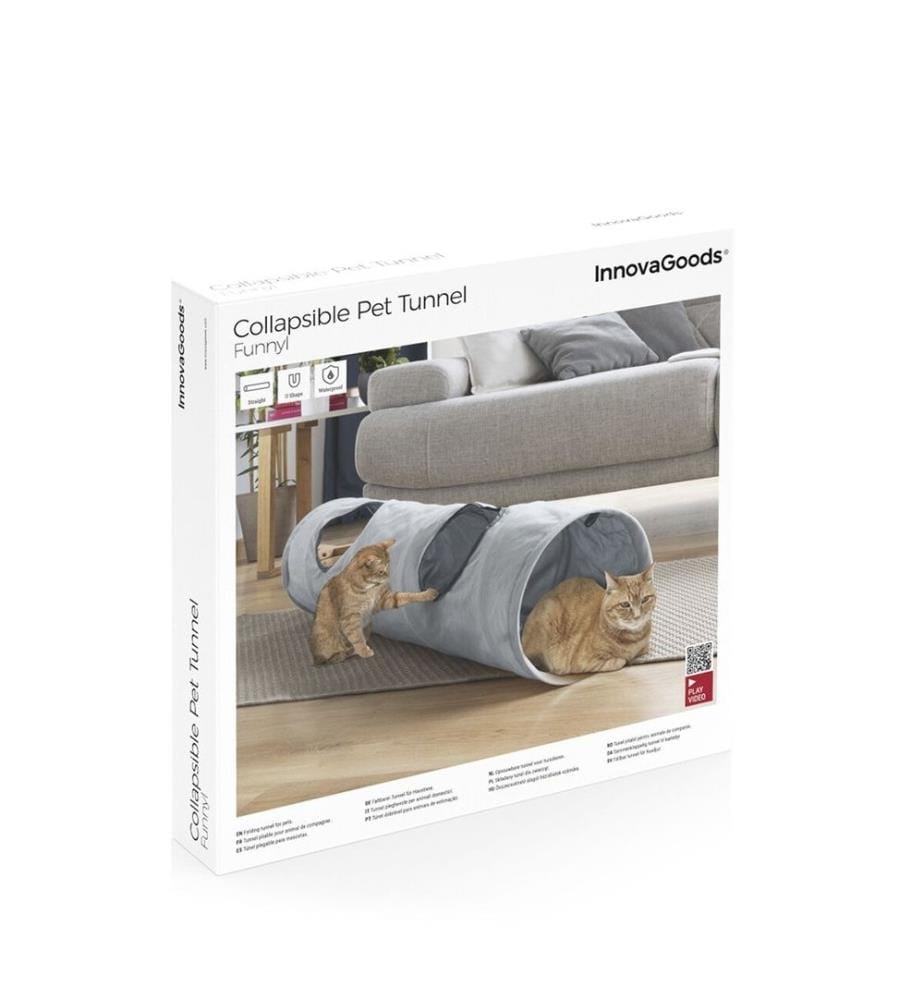 Tunnel de Jeu Pliable pour Animaux de Compagnie Funnyl