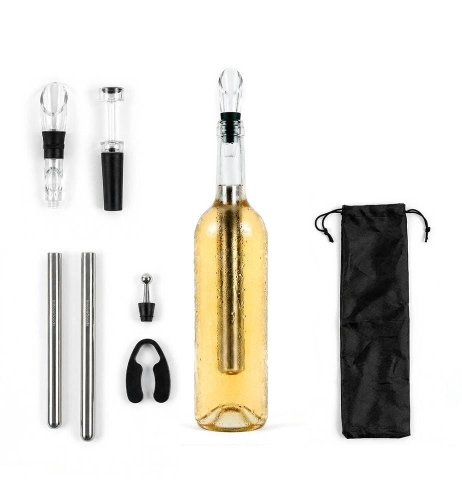 Set di accessori per la refrigerazione del vino - 7 pezzi