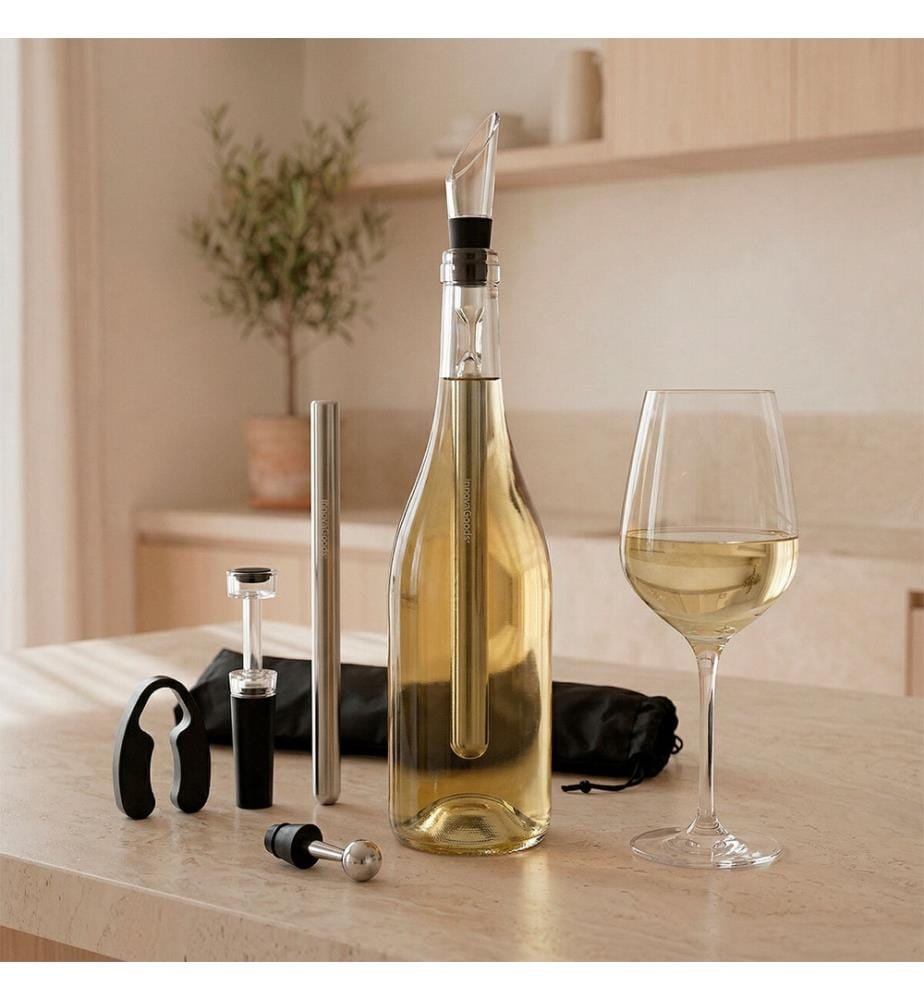 Set di accessori per la refrigerazione del vino - 7 pezzi