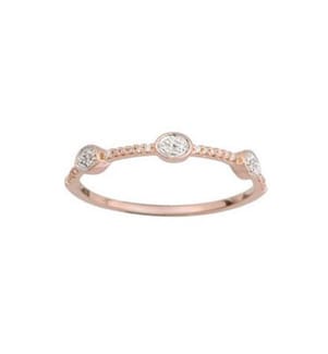 Ensemble Ring - Rose Gold 375/1000