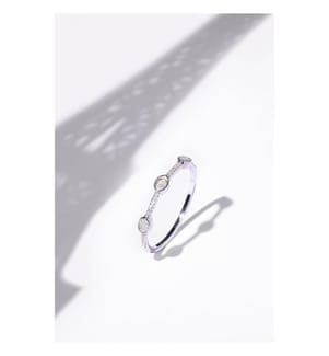 Bague Merveilleuse - White gold 375/1000