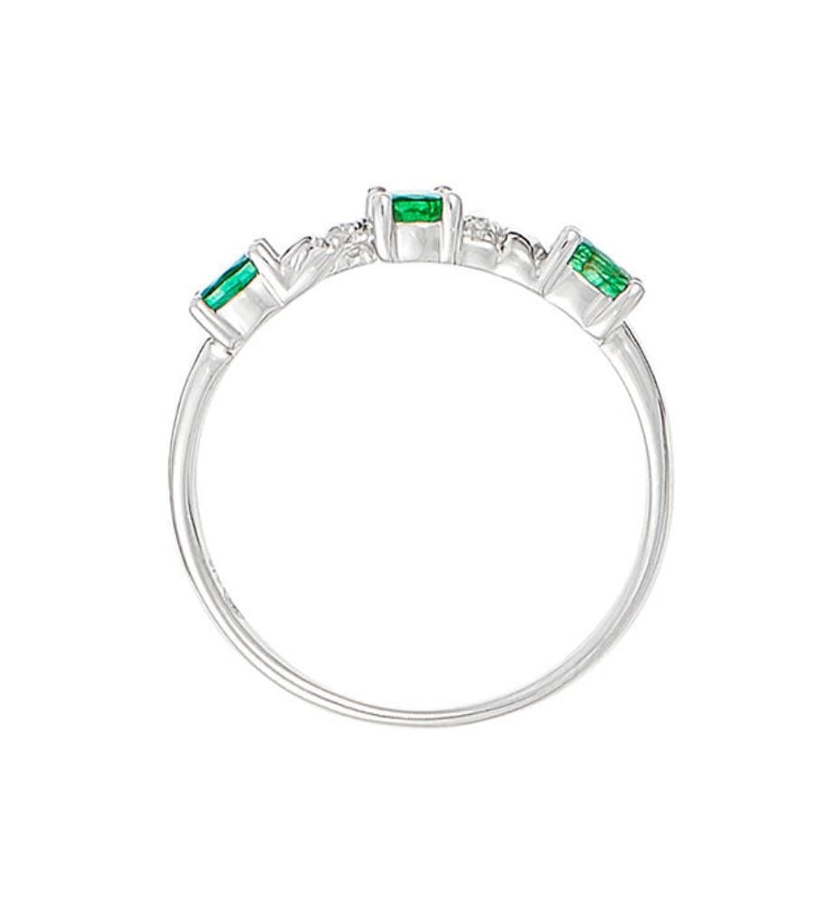 Abaya Ring - Weissgold 375/1000