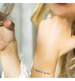 Adelaide Bracelet - White Gold 375/1000