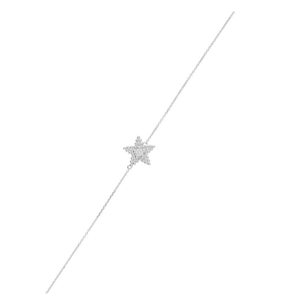 Bracelet Stars - Or Blanc 375/1000