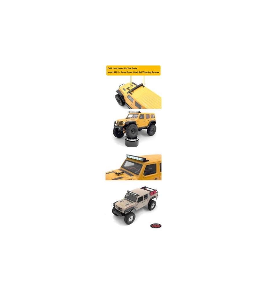 RC4WD - Modellbau-Beleuchtung Light Bar SCX24 Jeep JLU & JT