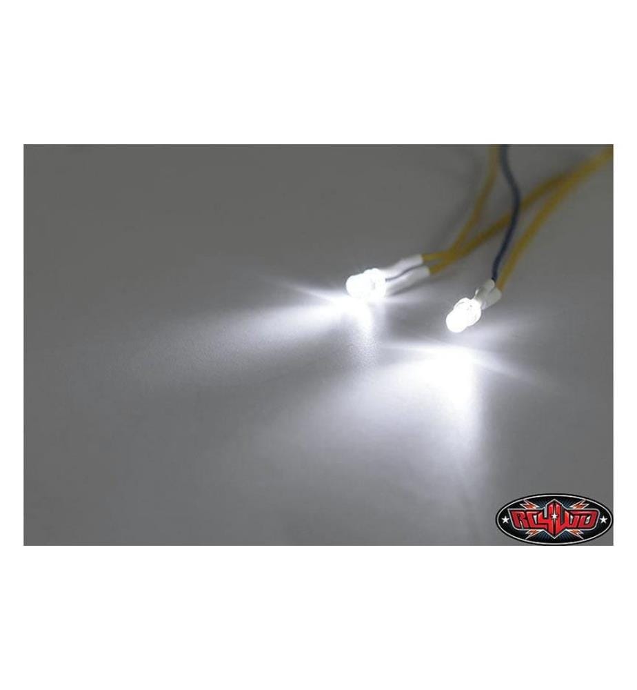 RC4WD - Modellbau-Beleuchtung LED 3 mm Set 3, Weiss