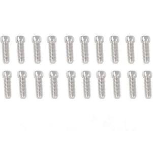 RC4WD - Scale Hex Head Bolts M2 x 6 mm Silber