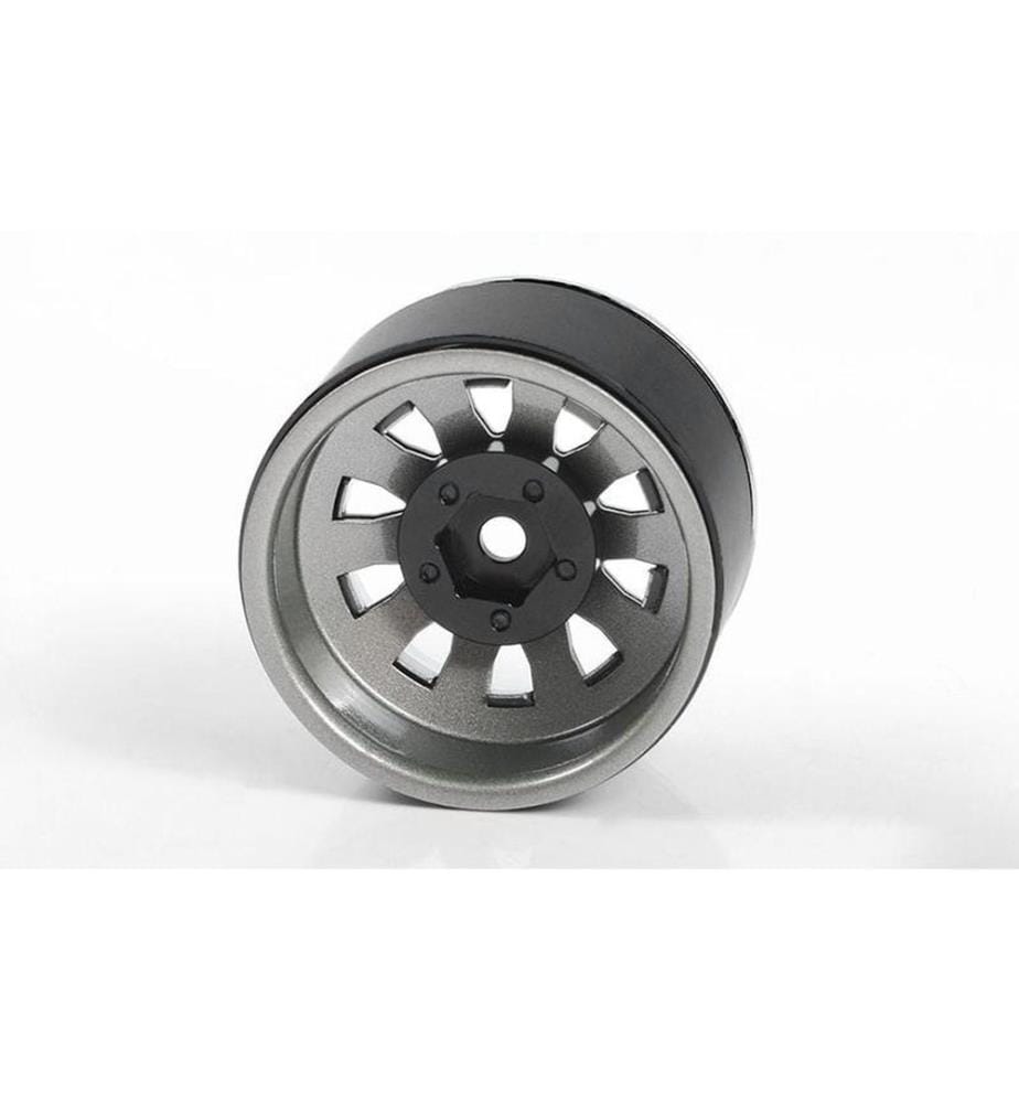 RC4WD - Felgen 1.9 5 Lug Beadlock, Silber 4 Stück