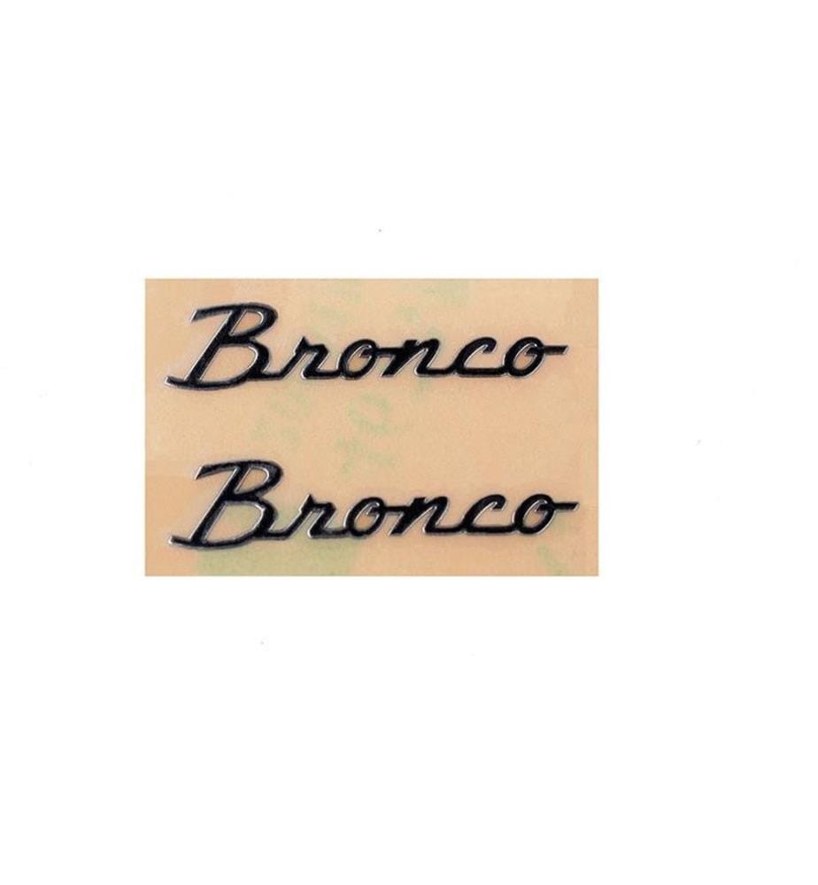 RC4WD - Emblem Body Decals TRX-4 21 Bronco, Schwarz