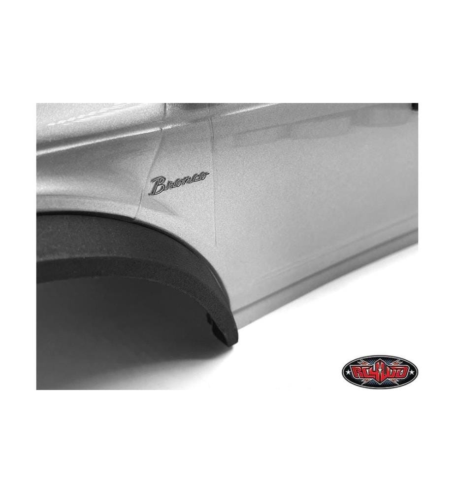 RC4WD - Emblem Body Decals TRX-4 21 Bronco, Schwarz