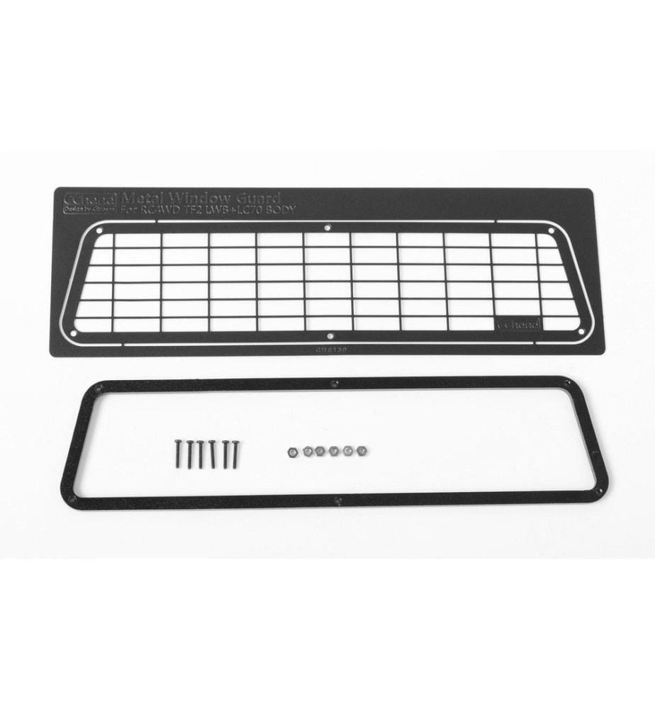 RC4WD - Grilles de protection pour modèles réduits Lunette arrière, LC70