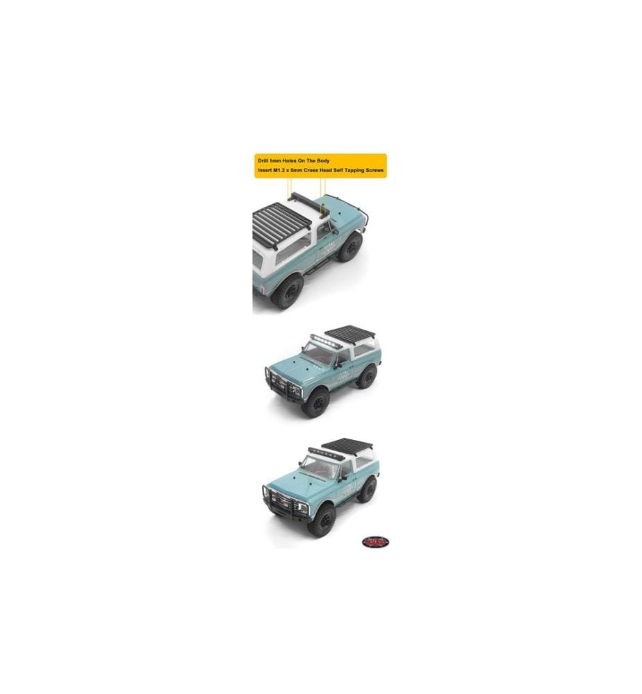 RC4WD - Modellbau-Lichthalterung Light Bar SCX24 C10