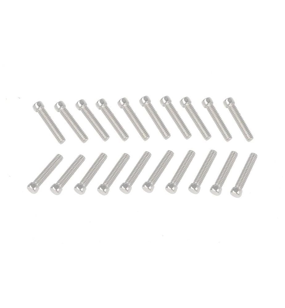 RC4WD - Scale Hex Head Bolts M2 x 10 mm Silber