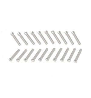 RC4WD - Scale Hex Head Bolts M2 x 10 mm Silber