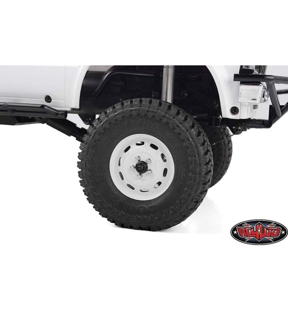 RC4WD - Écrous à embase, Low Profile, M4, noir, 5 pièces