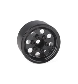 RC4WD - Felgen Stamped Steel 1.0 Pro8 Beadlock Schwarz, 4 Stück