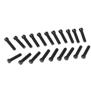 RC4WD - Scale Hex Head Bolts M2 x 8 mm Schwarz
