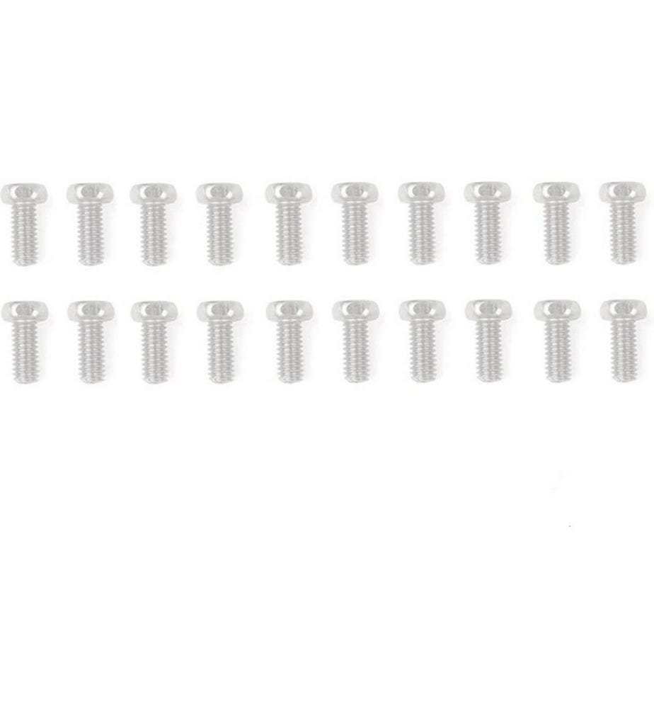 RC4WD - Scale Hex Head Bolts M2.5 x 6 mm Silber