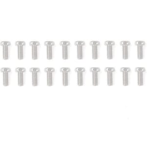 RC4WD - Scale Hex Head Bolts M2.5 x 6 mm Silber
