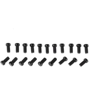 RC4WD - Scale Hex Head Bolts M3 x 6 mm Schwarz