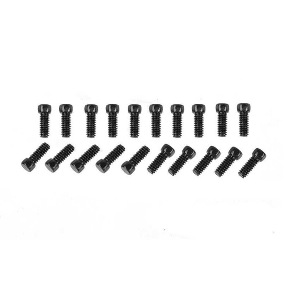 RC4WD - Scale Hex Head Bolts M1.6 x 4 mm Schwarz
