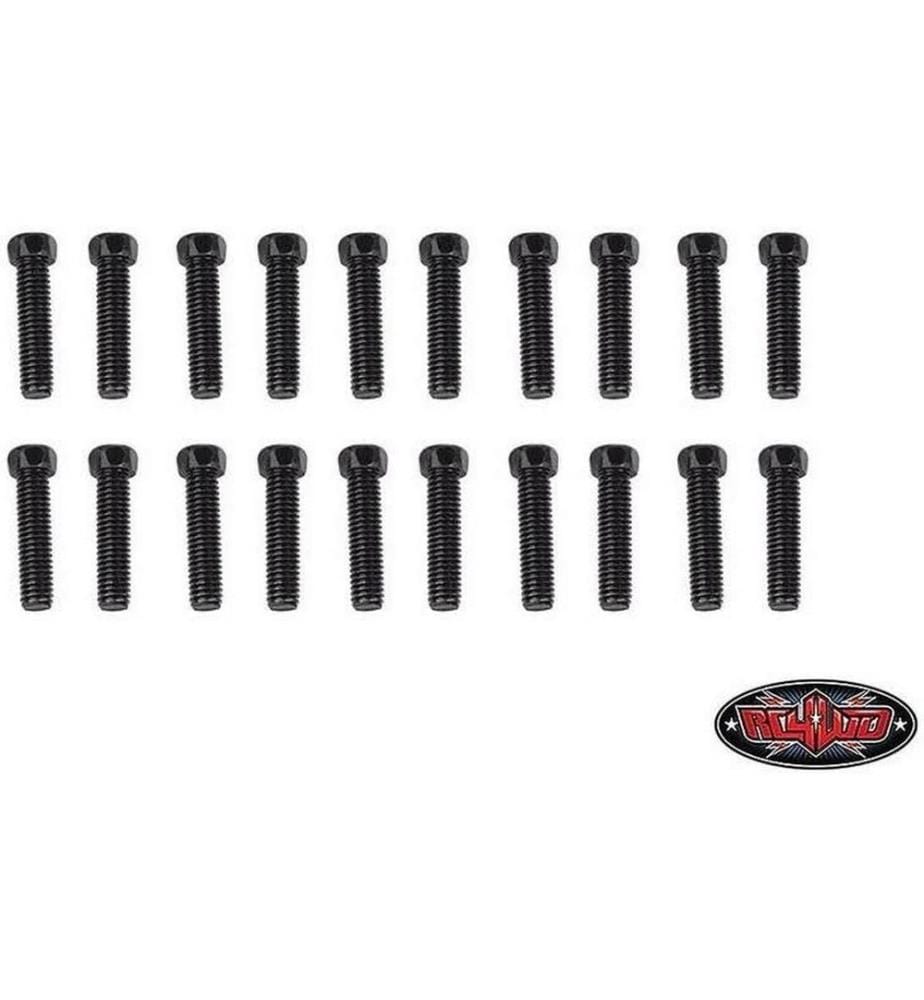RC4WD - Sechskantschrauben M3 x 12 mm schwarz