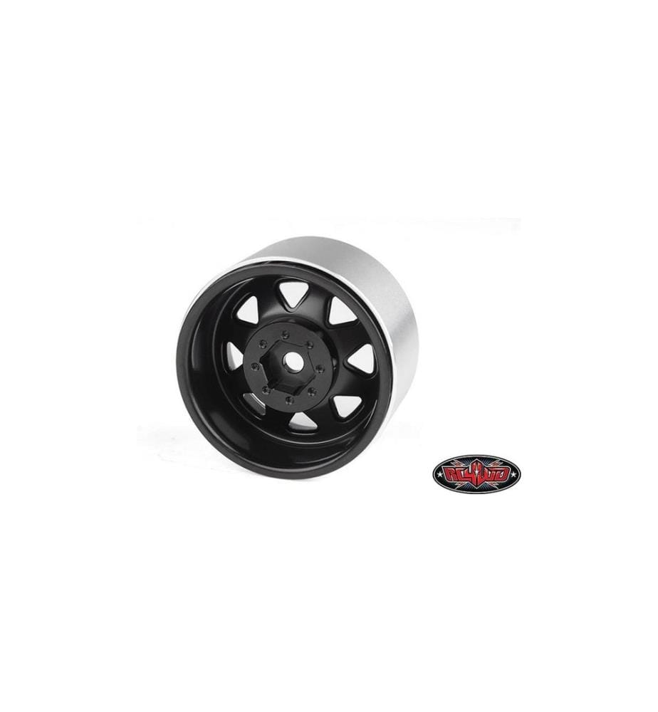 RC4WD - Jantes 8 Lug Deep Dish Wagon 1.9 noir 4 pièces