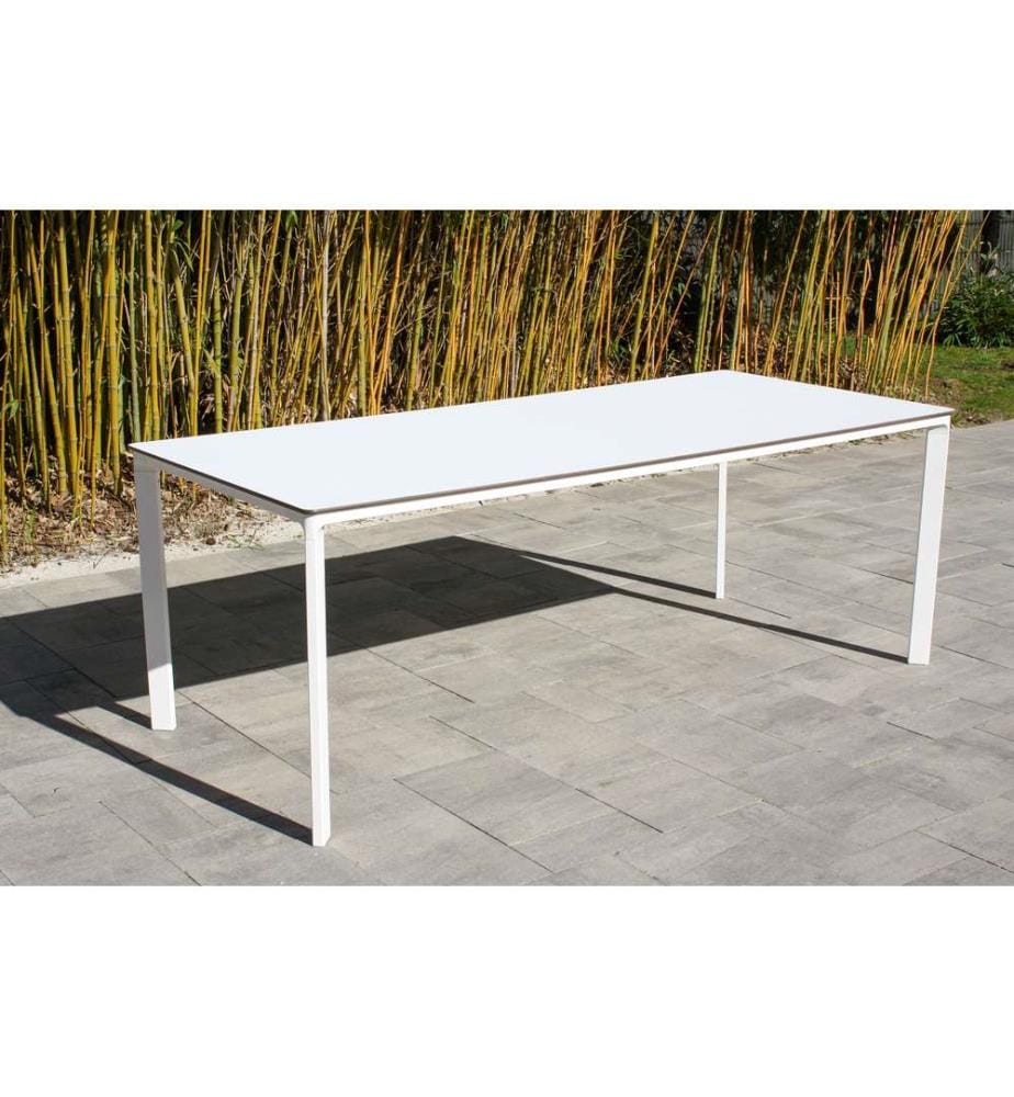 Table de Jardin Meet 200 x 90 cm - Blanc