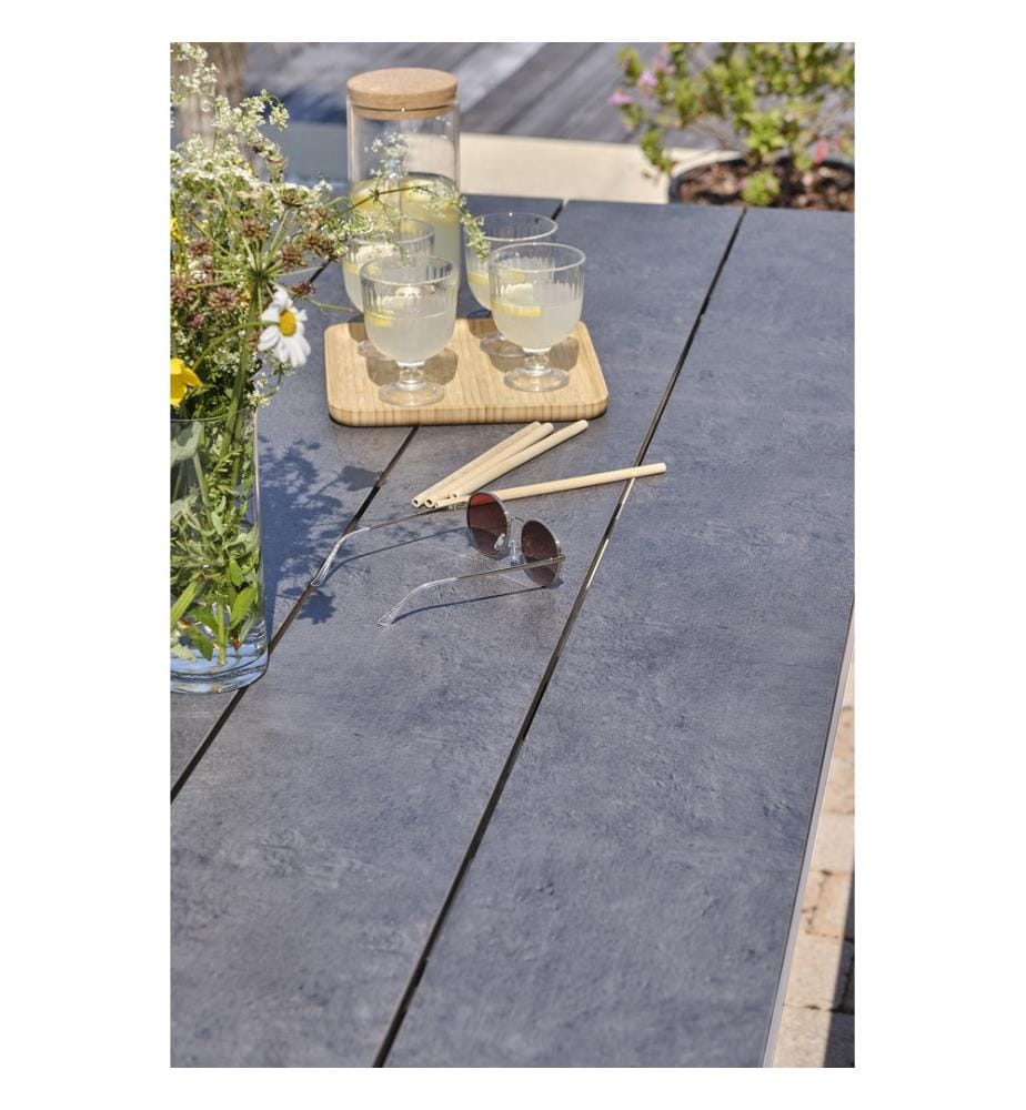 Table de Jardin Annecy 175 x 100 cm - Blanc