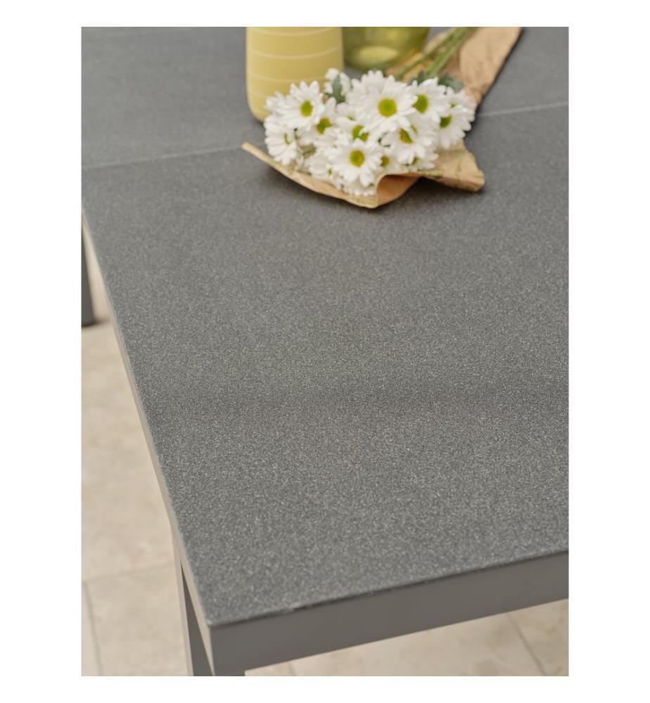 Table de Jardin Dania Extensible 160/210 x 90 cm - Gris Anthracite