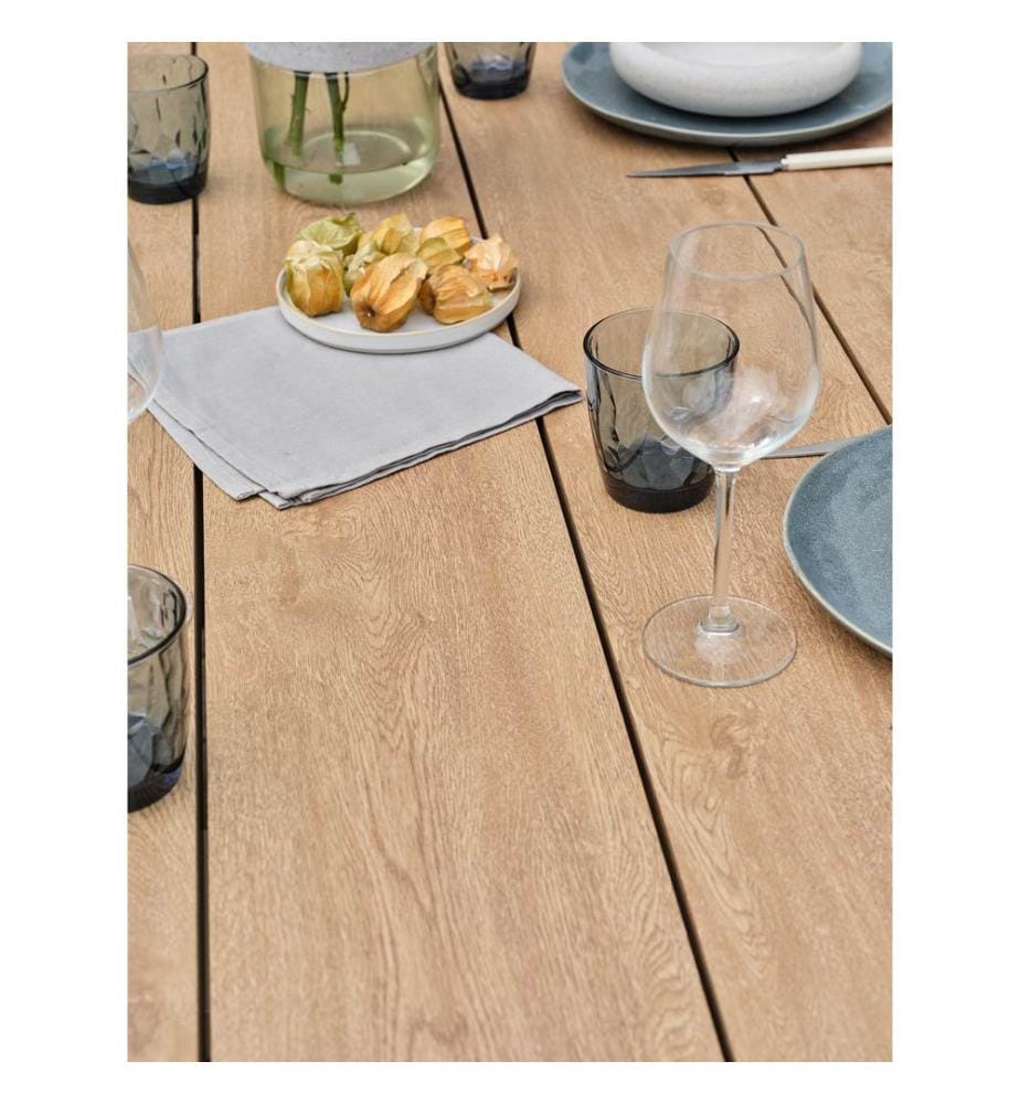 Kelia Garden Table 220 x 102 cm - Gris Anthracite