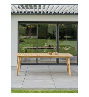 Table de Jardin Liso 220 x 100 cm - Bois