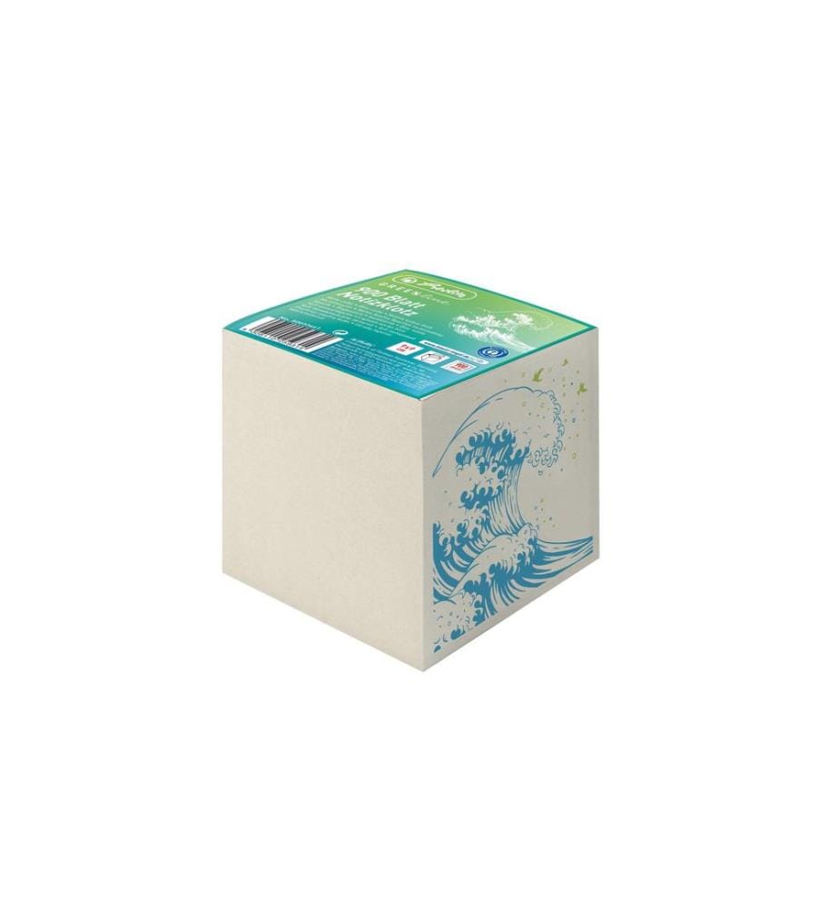 HERLITZ - Notizzettel GREENline Welle Block à 900 Blatt, Grau, Welle
