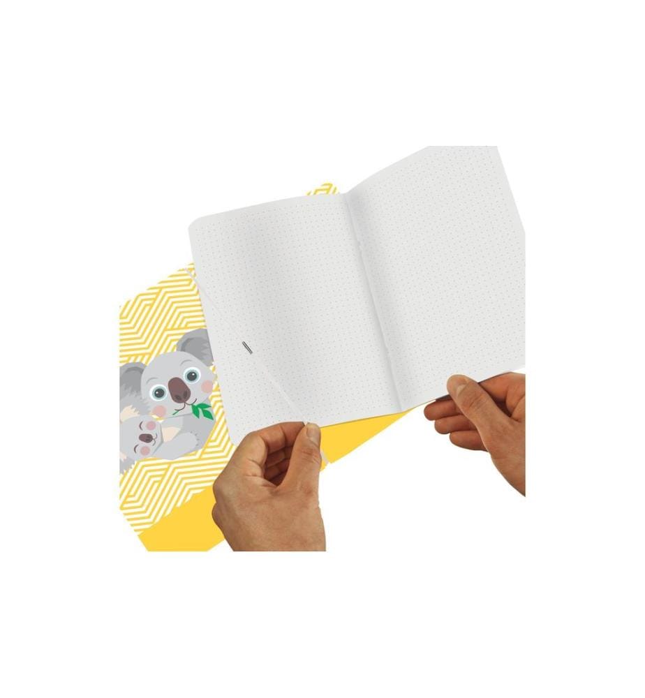 HERLITZ - Carnet de notes Koala A5 40 feuilles pointillées