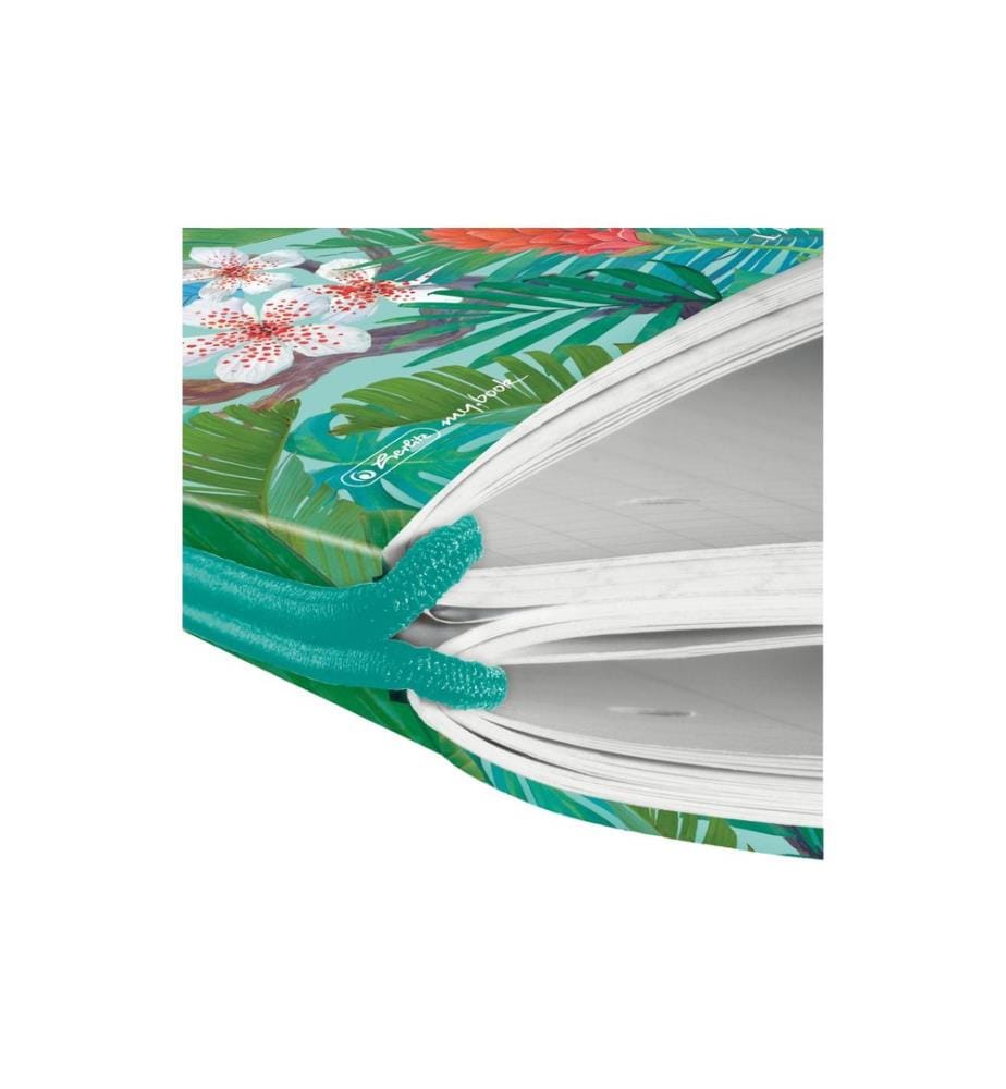 HERLITZ - Carnet de notes Ladylike Jungle A4, 2 x 40 p., ligné/cartonné