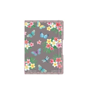 HERLITZ - Carnet de notes Ladylike Jungle A4, 2 x 40 p., ligné/cartonné