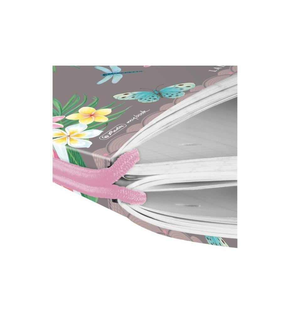 HERLITZ - Carnet de notes Ladylike Jungle A4, 2 x 40 p., ligné/cartonné