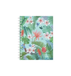 HERLITZ - Bloc-notes Livre à spirales Ladylike Jungle A5, 100 feuilles