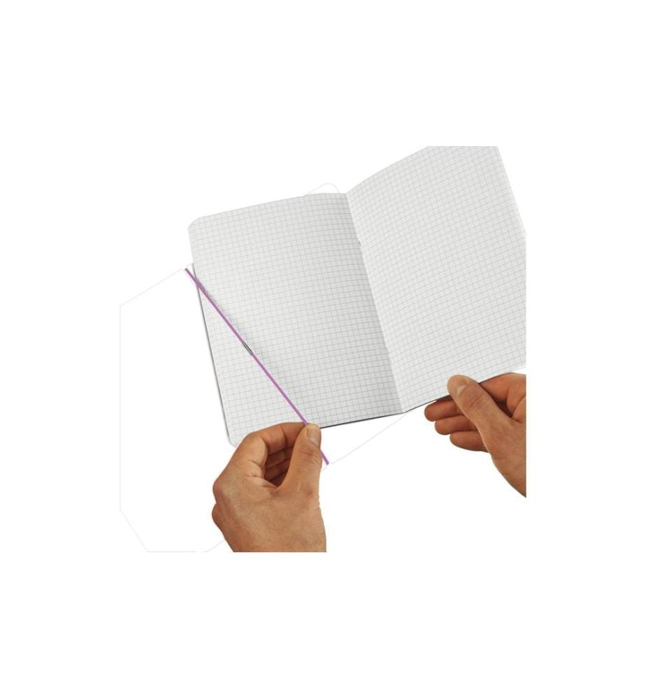 HERLITZ - Carnet de notes Batik Freedom A4, 2 x 40 p., ligné/cartonné