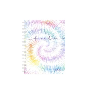 HERLITZ - Cahier Livre à spirales New Batik Freedom A5, 100 feuilles