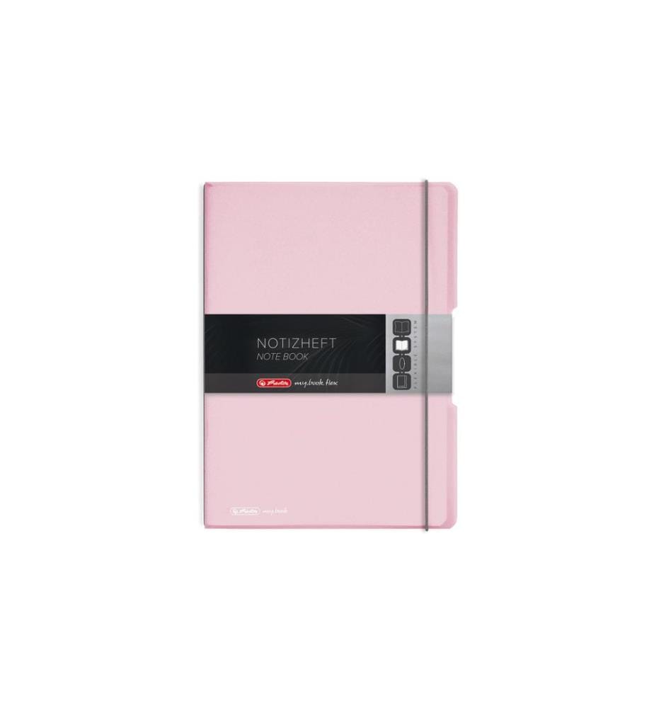 HERLITZ - Carnet de notes my.book flex A4, rose
