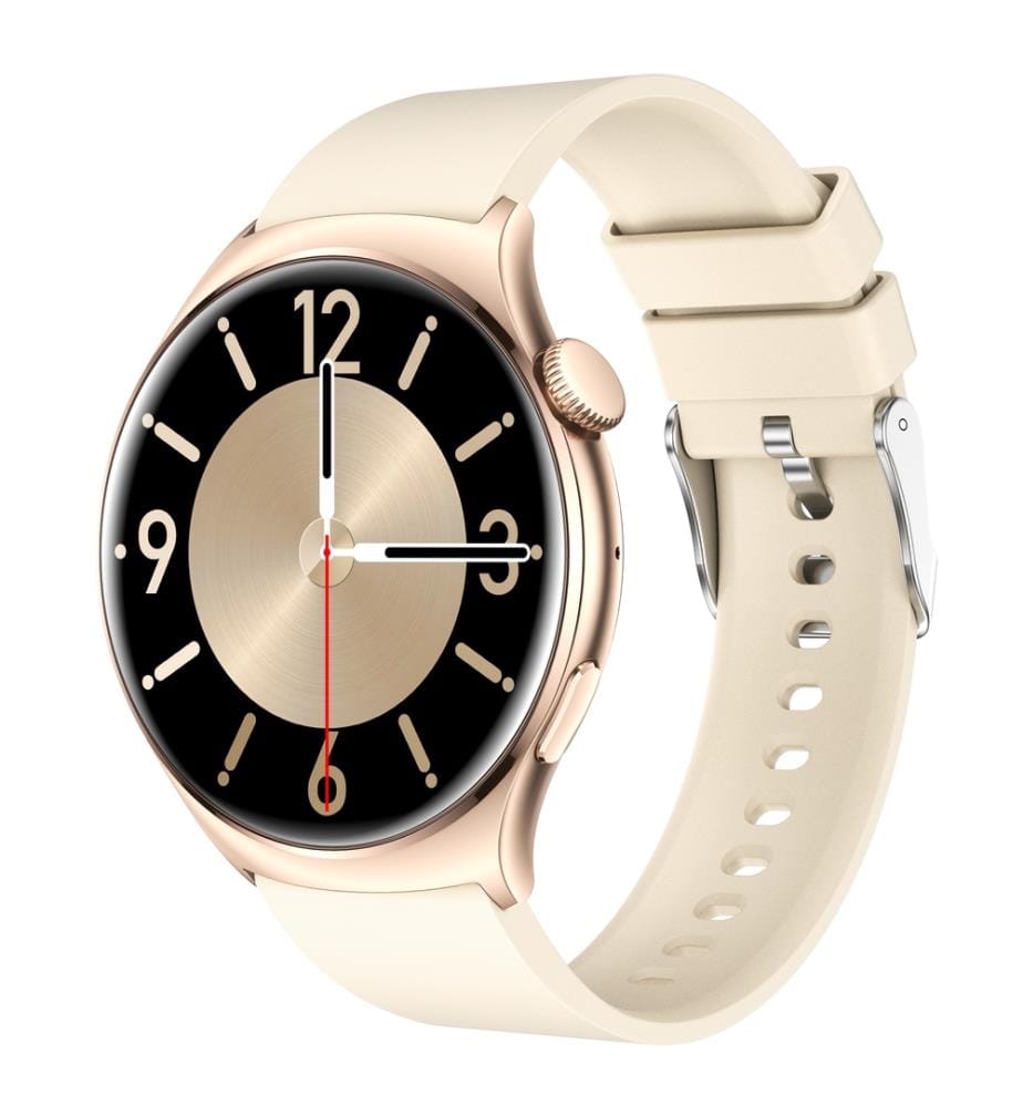 AMOLED Connected Watch Edition Amnésia - Silikonarmband Beige