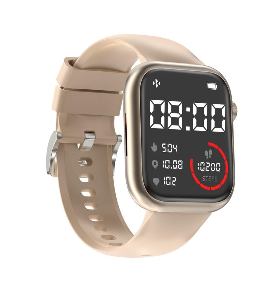 Montre connectée Edition Omega - Bracelet Silicone Rose