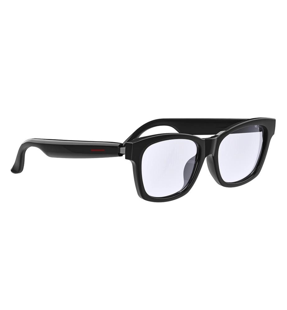Multifunction Smart Glasses Nasa Fusion Edition Transmission - Matte Black & Clear