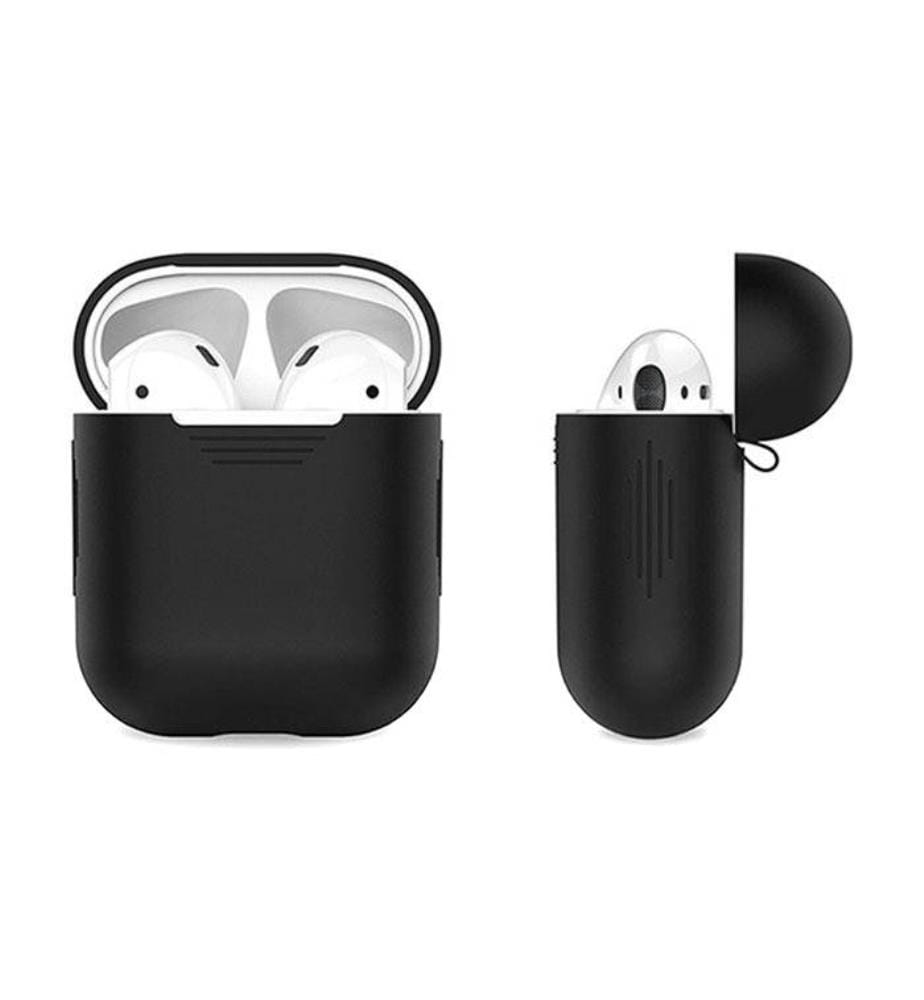 Protection en Silicone pour Apple Airpods - Noir