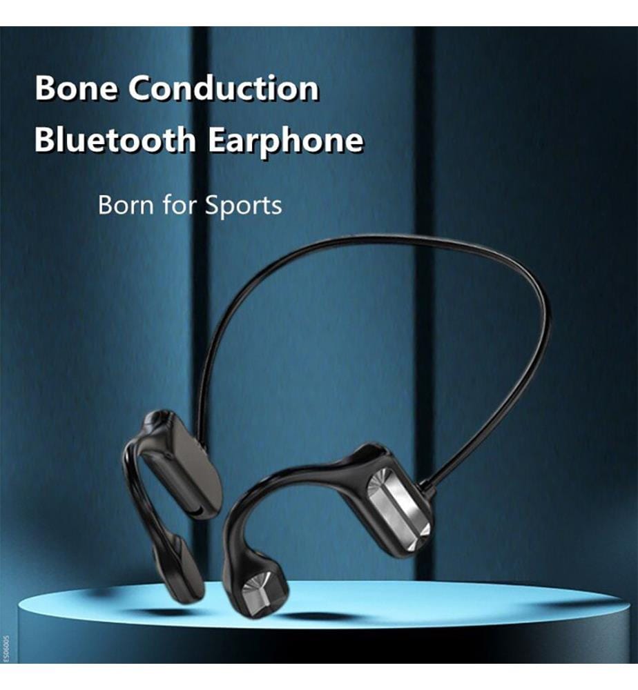 Casque Audio à Conduction Osseuse Bluetooth 5 2 Alpine - Noir